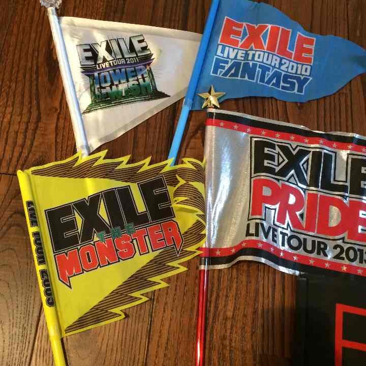 ✩EXILE ライブグッズ フラッグ