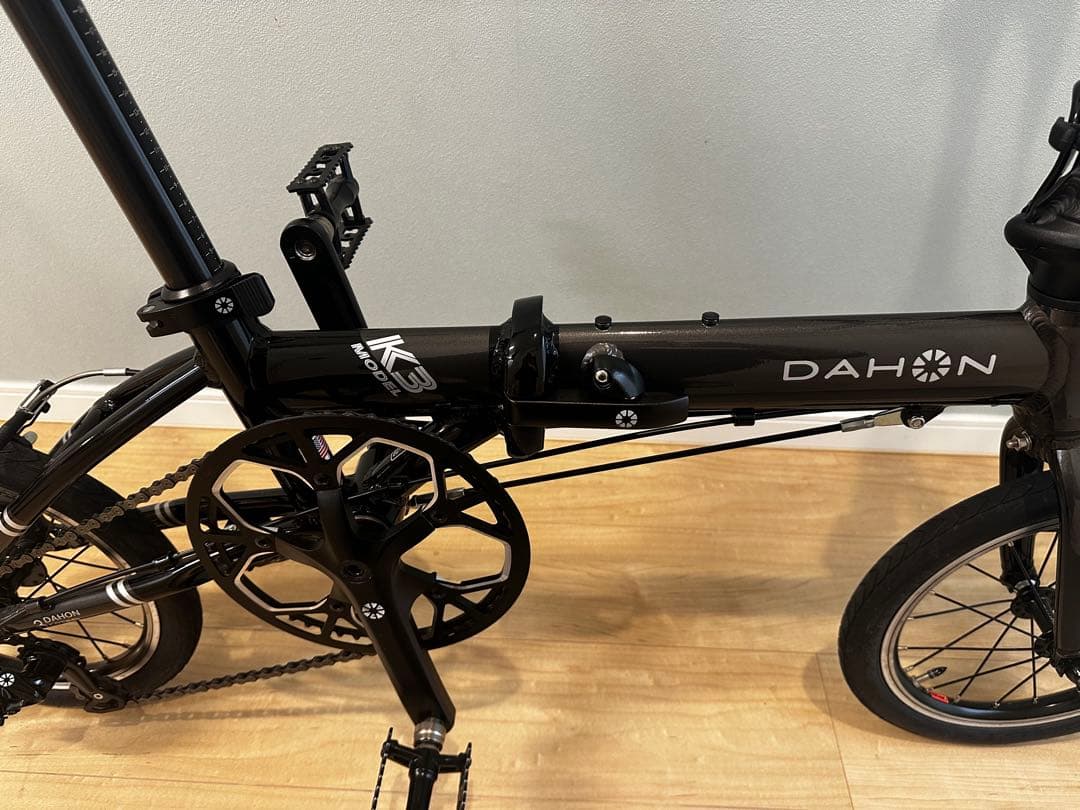 DAHON K3 2023ガンメタ　室内保管