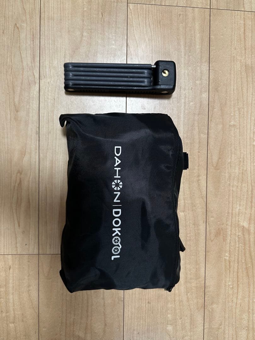 DAHON K3 2023ガンメタ　室内保管