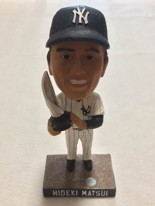 松井秀喜 ボブルヘッド人形