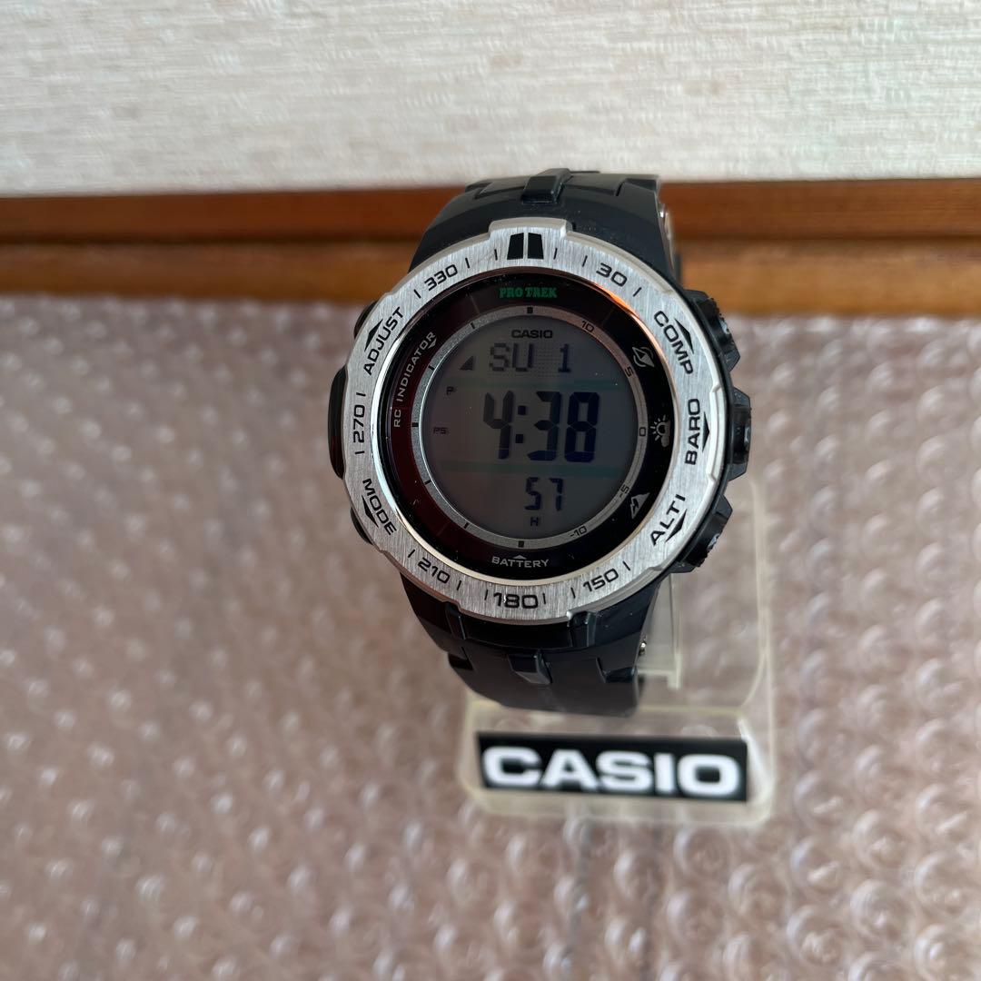 PROTREK PRW-3100 腕時計 電波ソーラー　トリプルセンサー