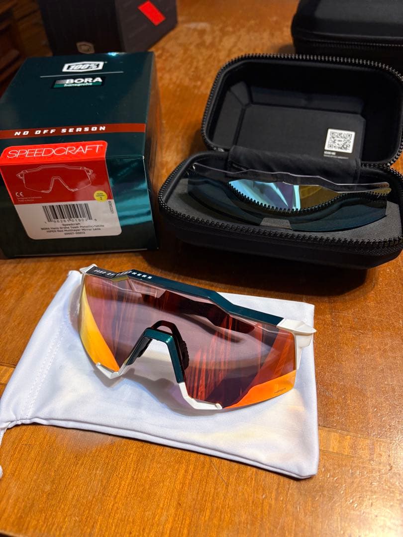 100% Speedcraft BORA ワンハンドレッド サングラス