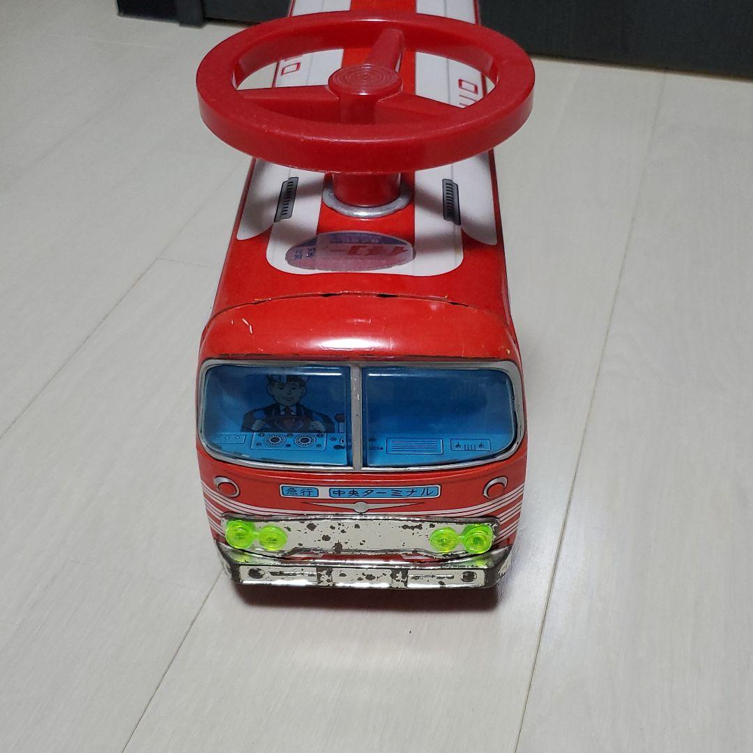 中央バス　ブリキ　イチコー金属玩具　レトロ
