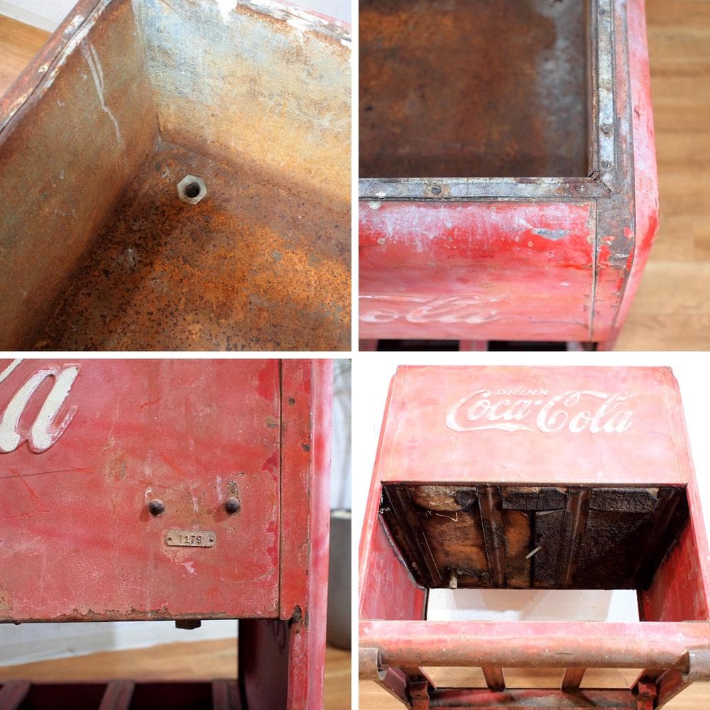 超希少 30～50s ビンテージ コカコーラ クーラーボックス アンティーク