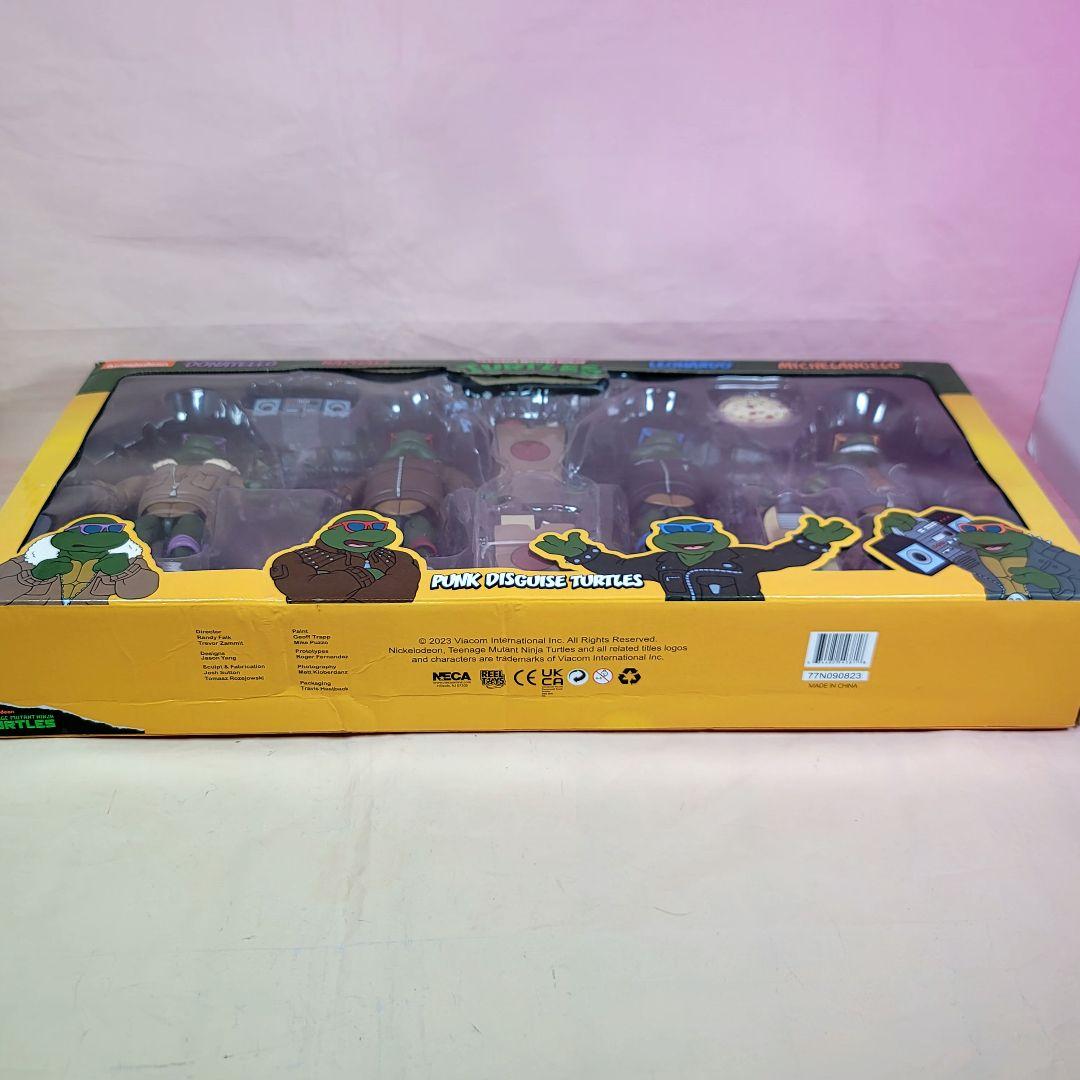 【NECA】新品 正規品 パンク・タートルズ TMNT フィギュア 4PK