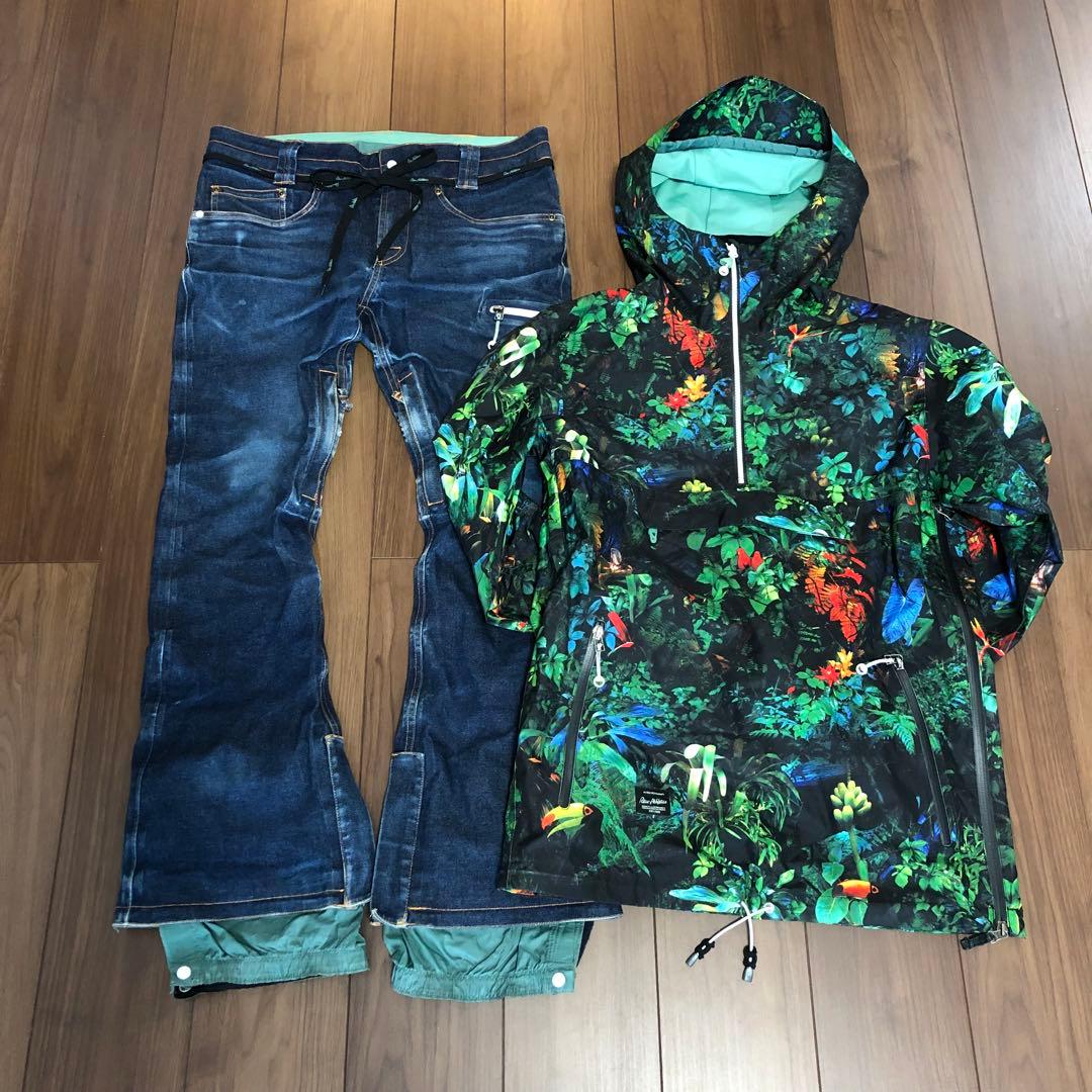 ★5000円OFF★REW スノーボードウェアセット THE STRIDER