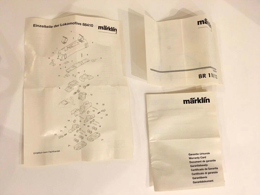 美品　メルクリン mini-club 88410 BR 110.3 MHIモデル