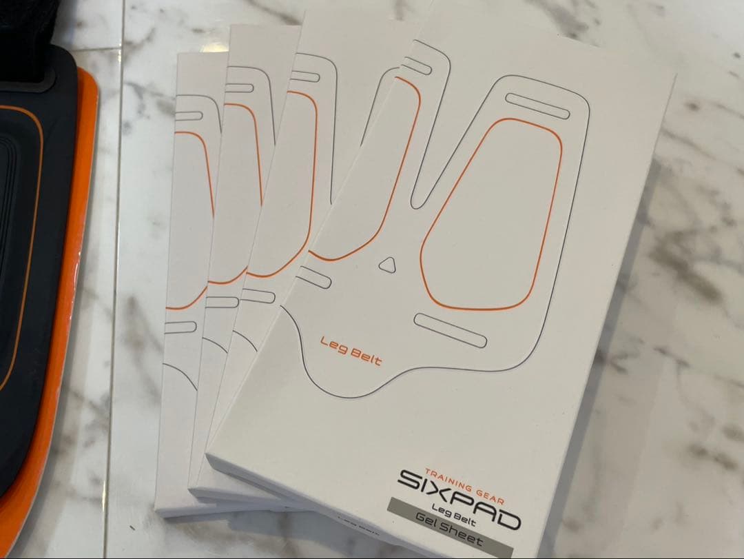 シックスパッド　アブズベルト&アームベルト&レッグベルト まとめ　正規品ジェル