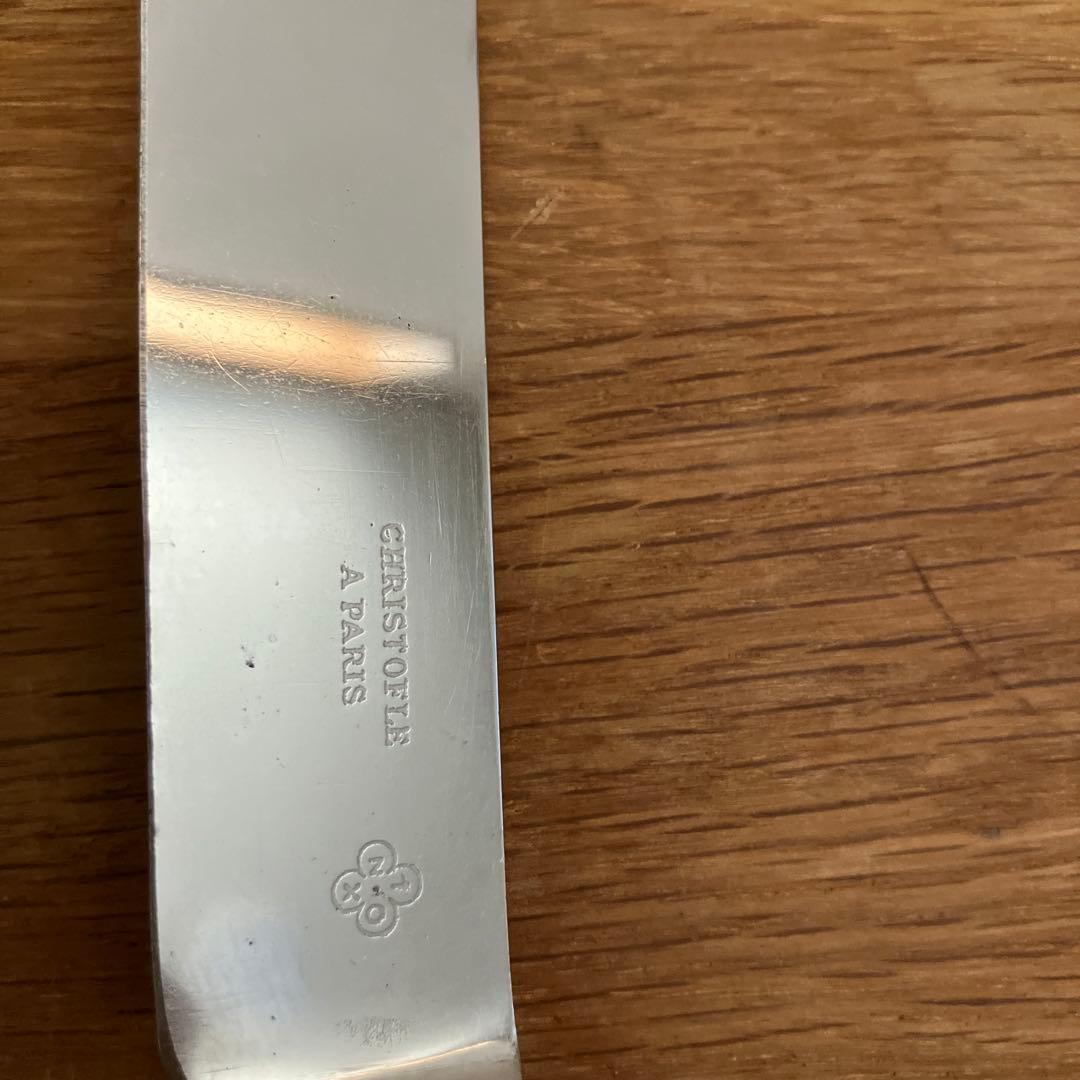 クリストフル　フランスアンティーク　カトラリーセット スプーン フォーク ナイフ