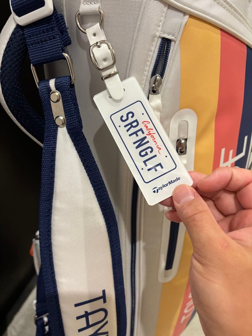 TAYLORMADE キャディバッグ　ゴールデンステート