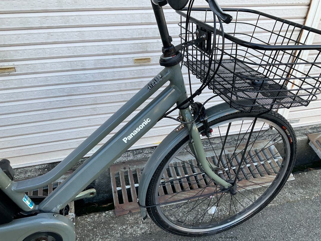 パナソニック最新機種電動アシスト自転車ティモS26インチカーキアルミボディー