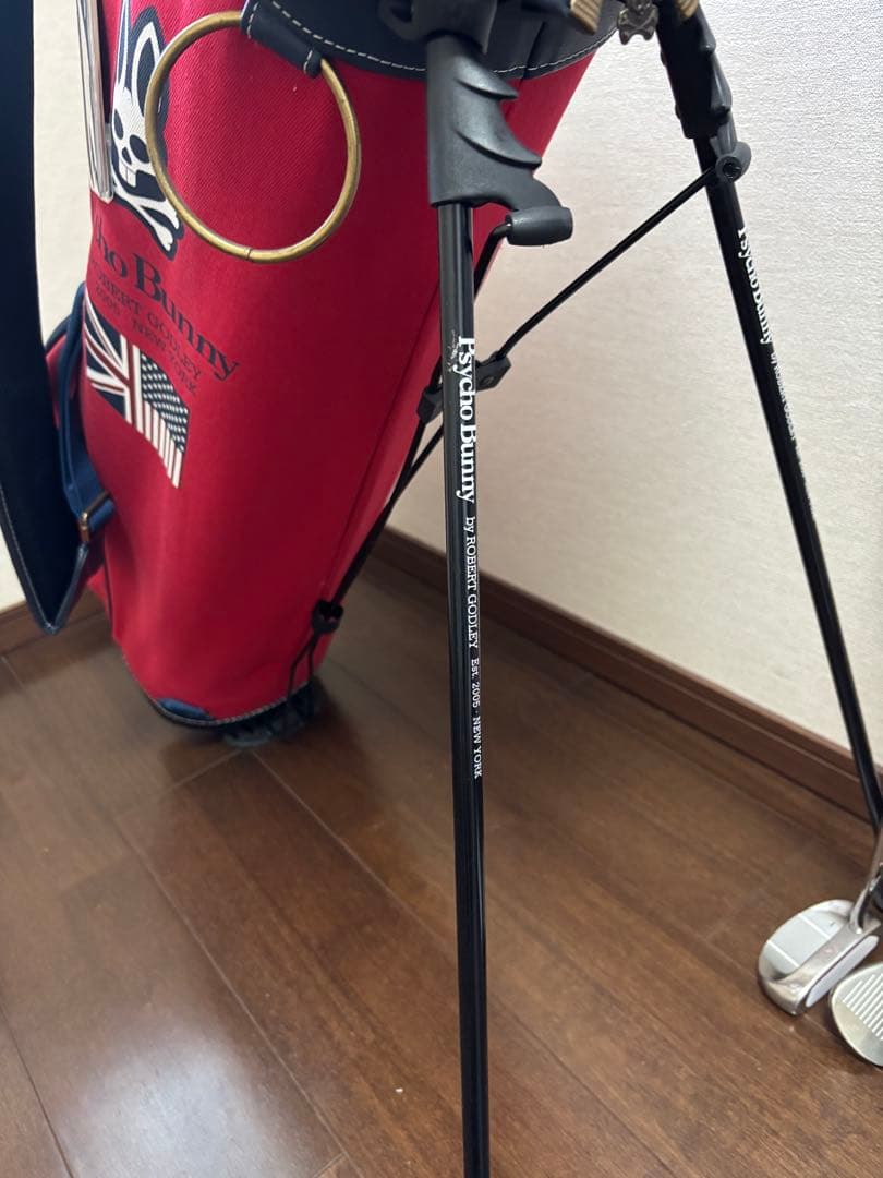 サイコバニー　Psycho Bunnyゴルフバック&宅配用カバー