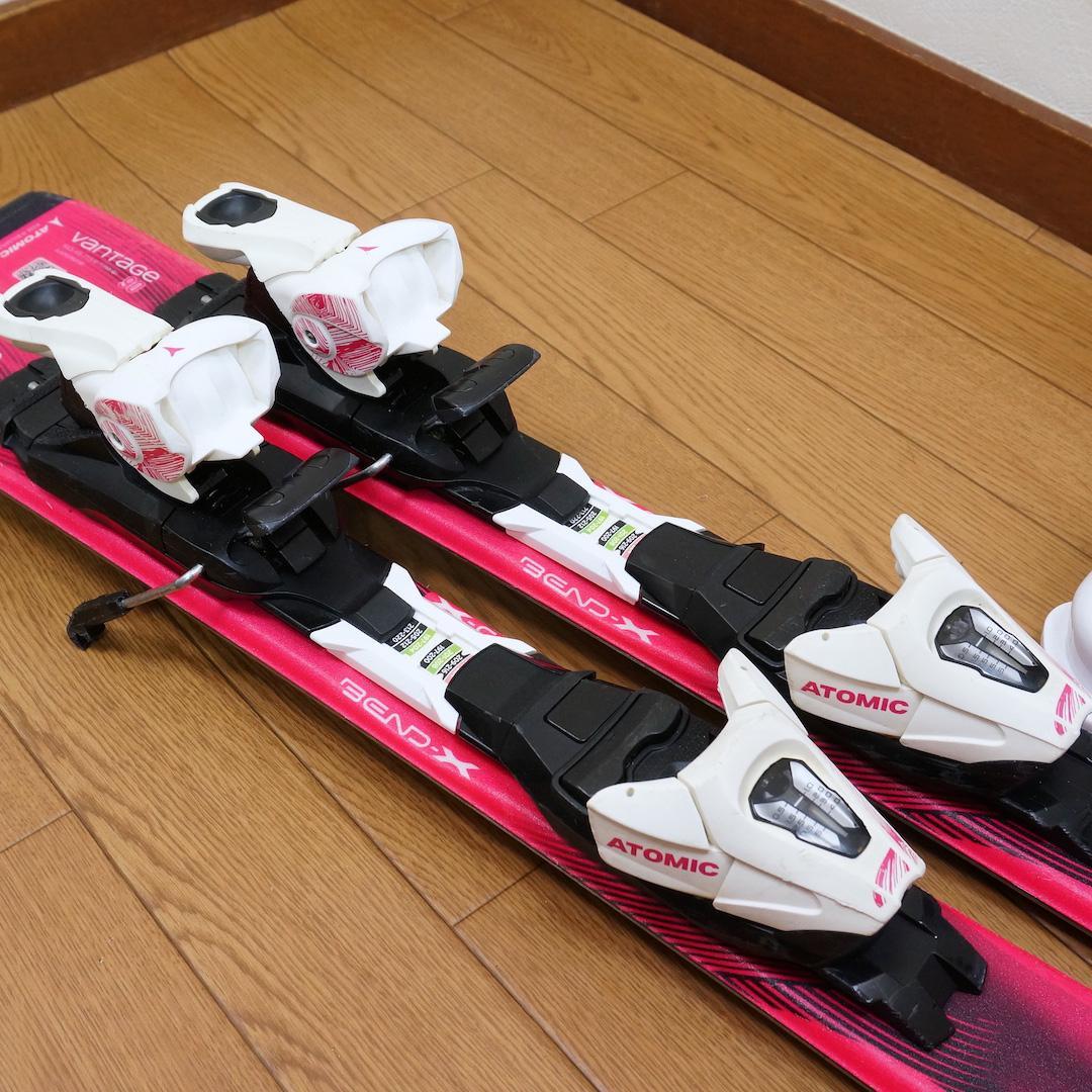 メンテ済 90cm 靴18.5cm ATOMIC スキーセット