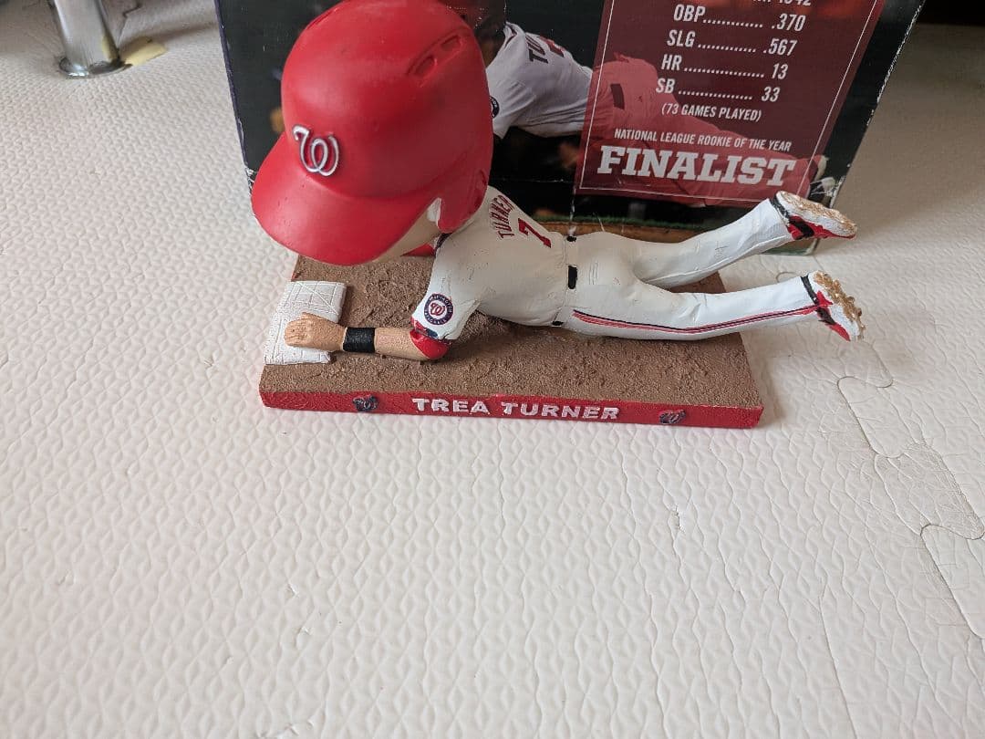 トレイ・ターナー ボブルヘッド　2017 球場配布 非売品