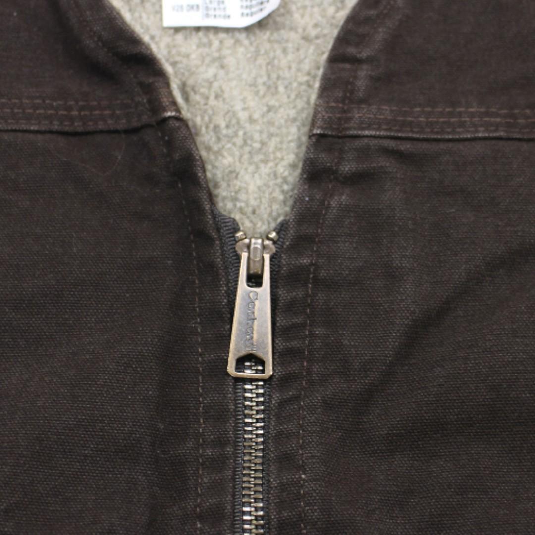古着 Carhartt カーハート ダックベスト 裏地ボア tch528