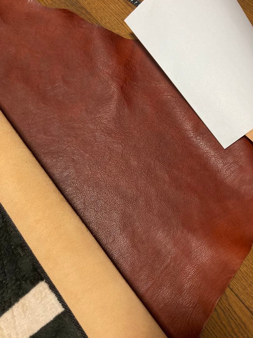 ご確認用　ハラコ　カウ柄　システム手帳　A5 牛革　本革　レザー