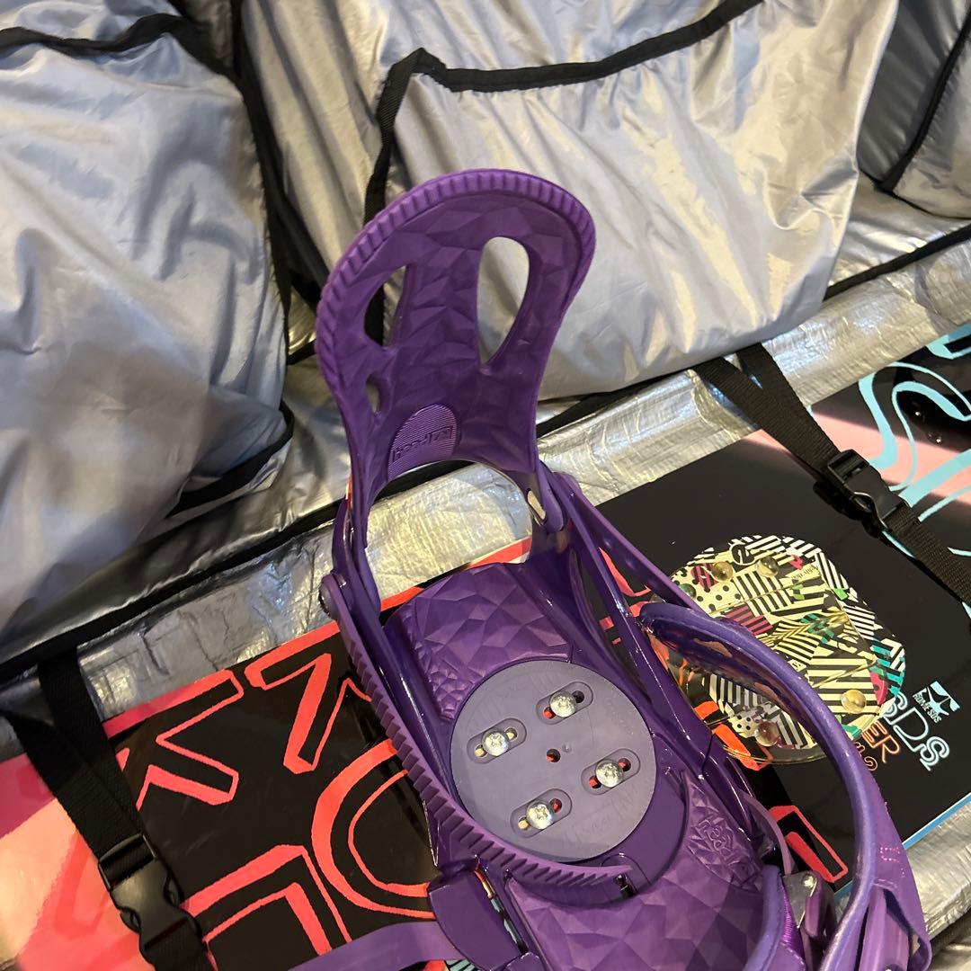 チェック柄スノーボードバッグ 約160cm