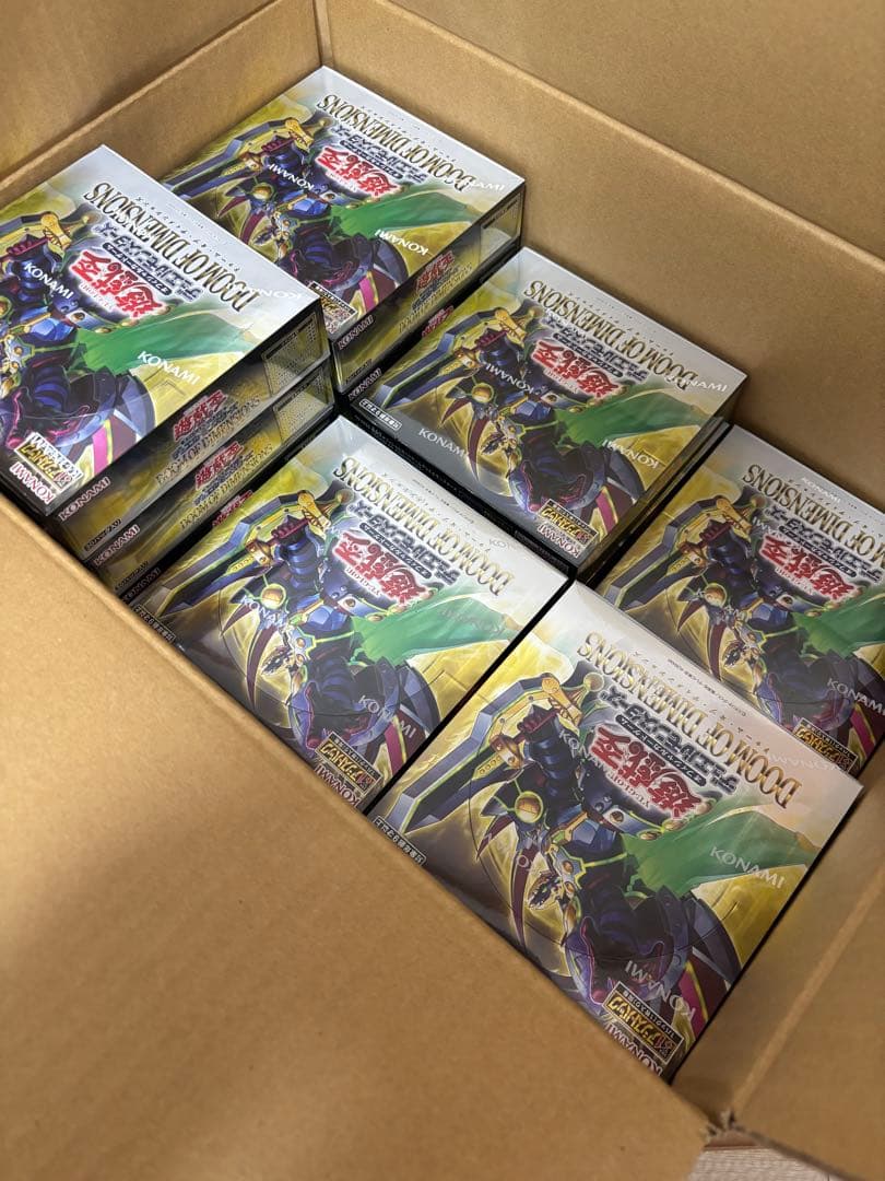 遊戯王OCG DOOM OF DIMENSIONS 14Box シュリンク付き