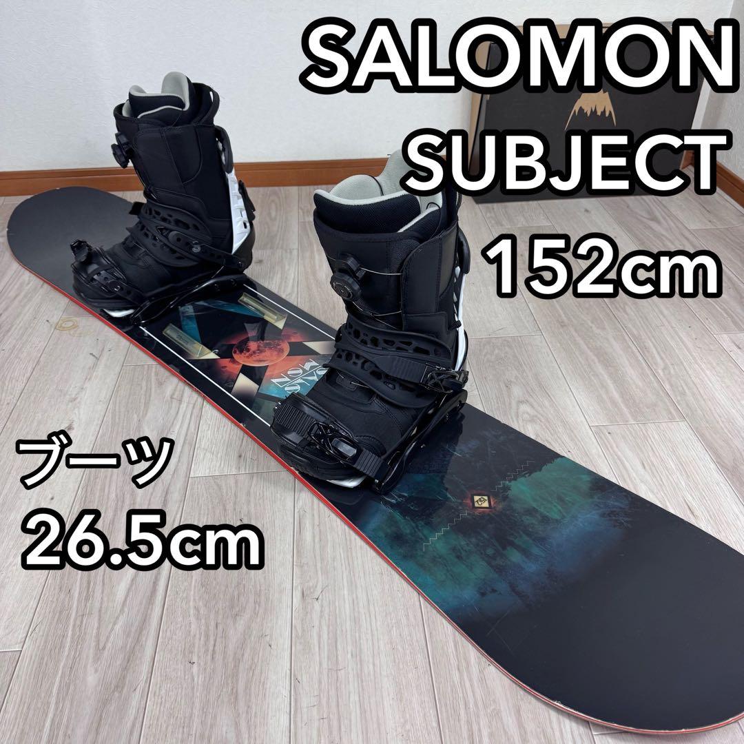 専用SALOMON SUBJECT 152cm スノーボード
