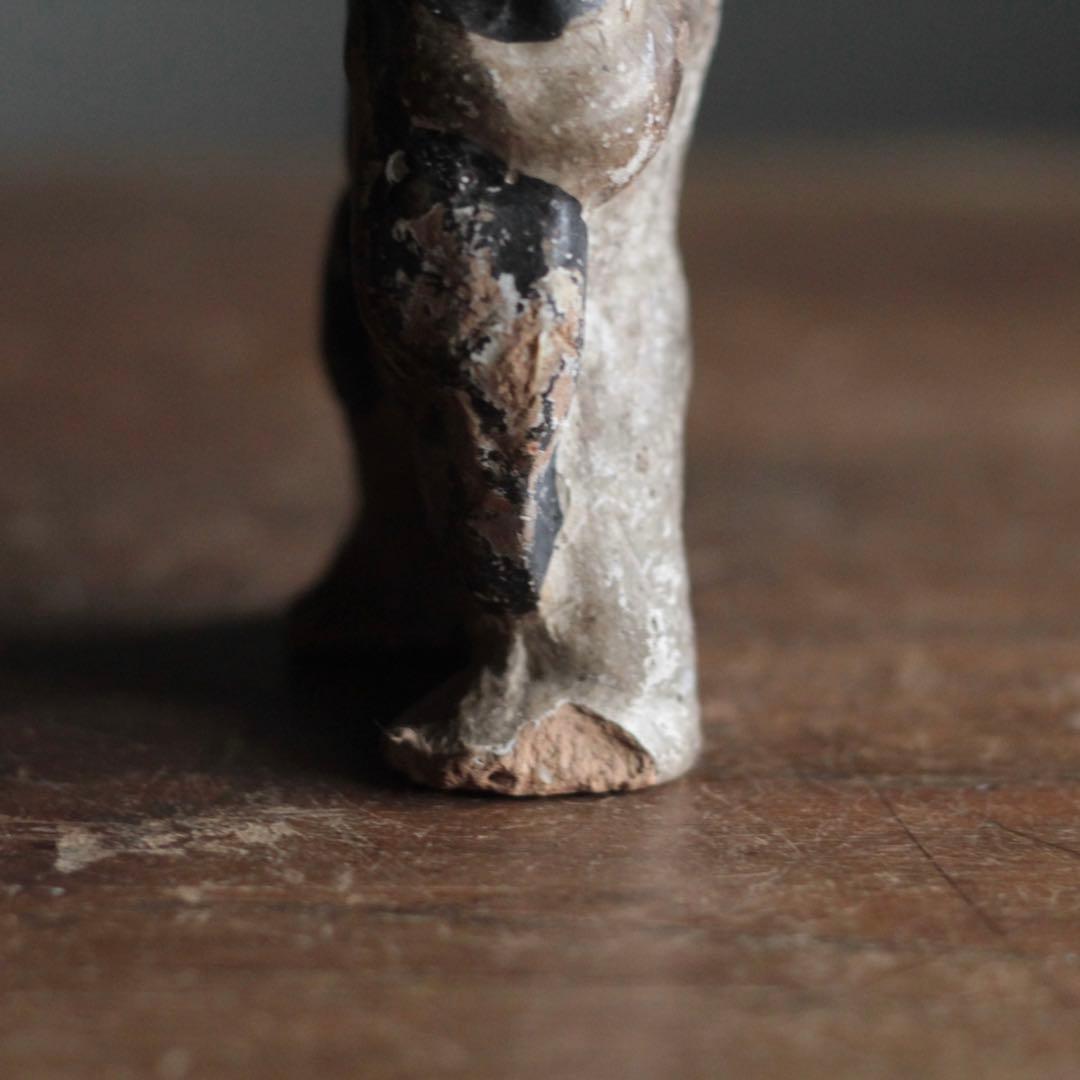 古い 土人形 金太郎 民芸 郷土人形 古道具 オブジェ アンティーク