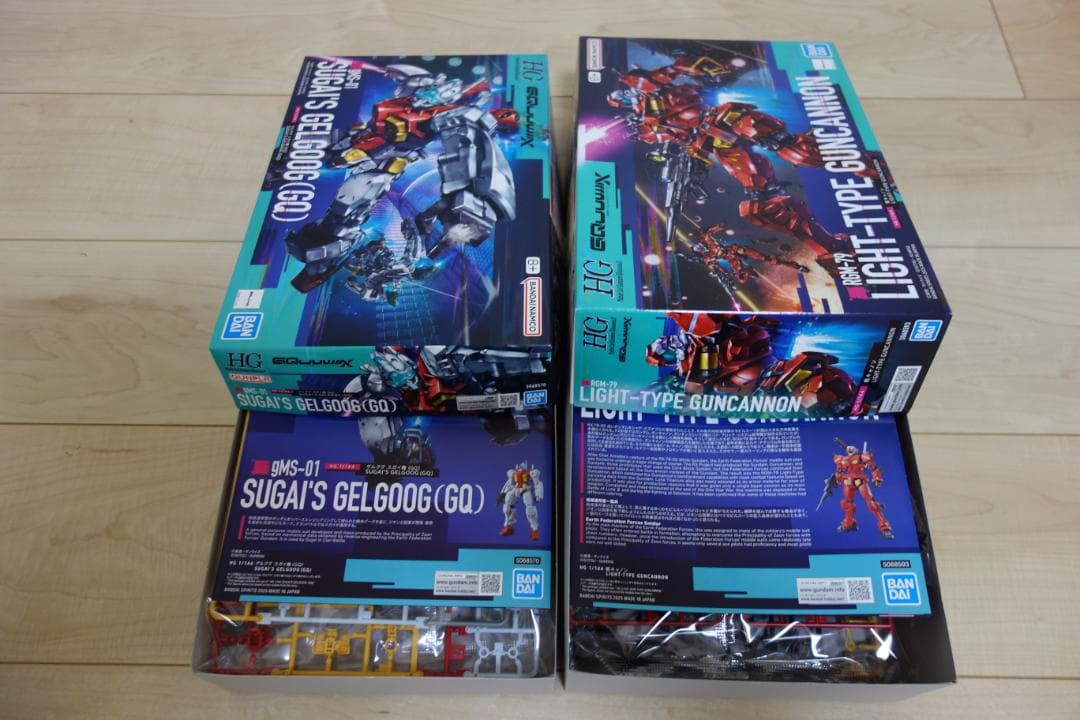 マ*ー様 HGガンプラ GQuuuuuuX(ジークアクス)シリーズ 6体セット