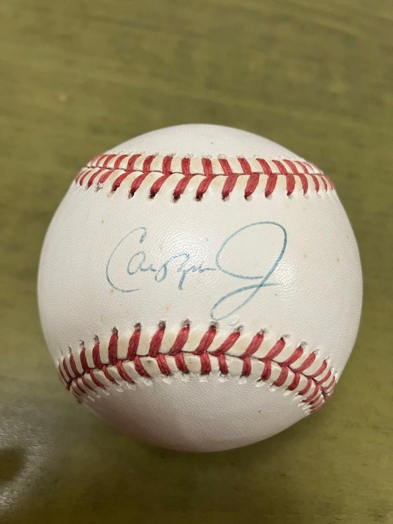 MLB。カル・リプケンjr。直筆サインボール。