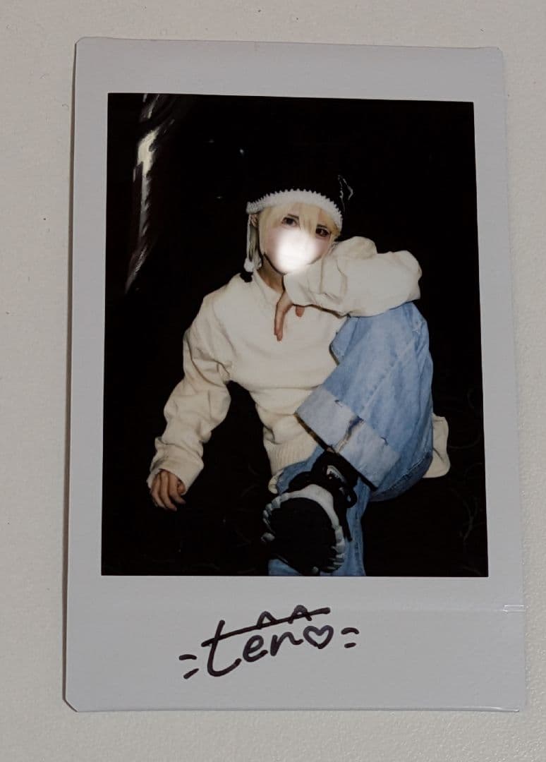 Poltergeist てん サイン入り ピンチェキ