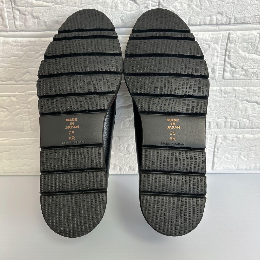 【未使用級✨】超軽量DIANA 黒タッセルローファー25㎝