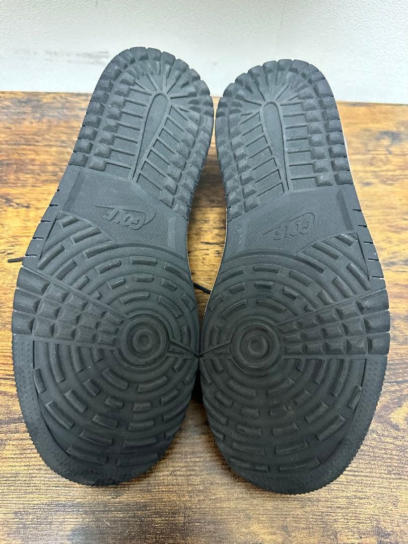 クサノNike エアジョーダン1 LOW ゴルフ オールブラッククロコ27