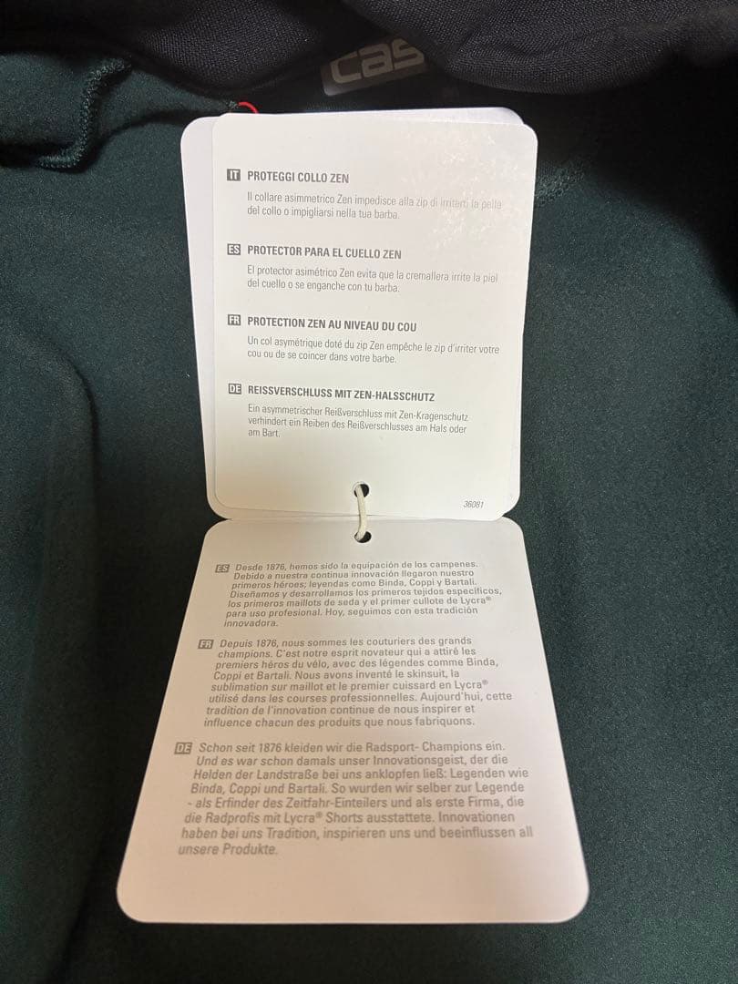 【未使用】CASTELLI　サイクルジャージ　M