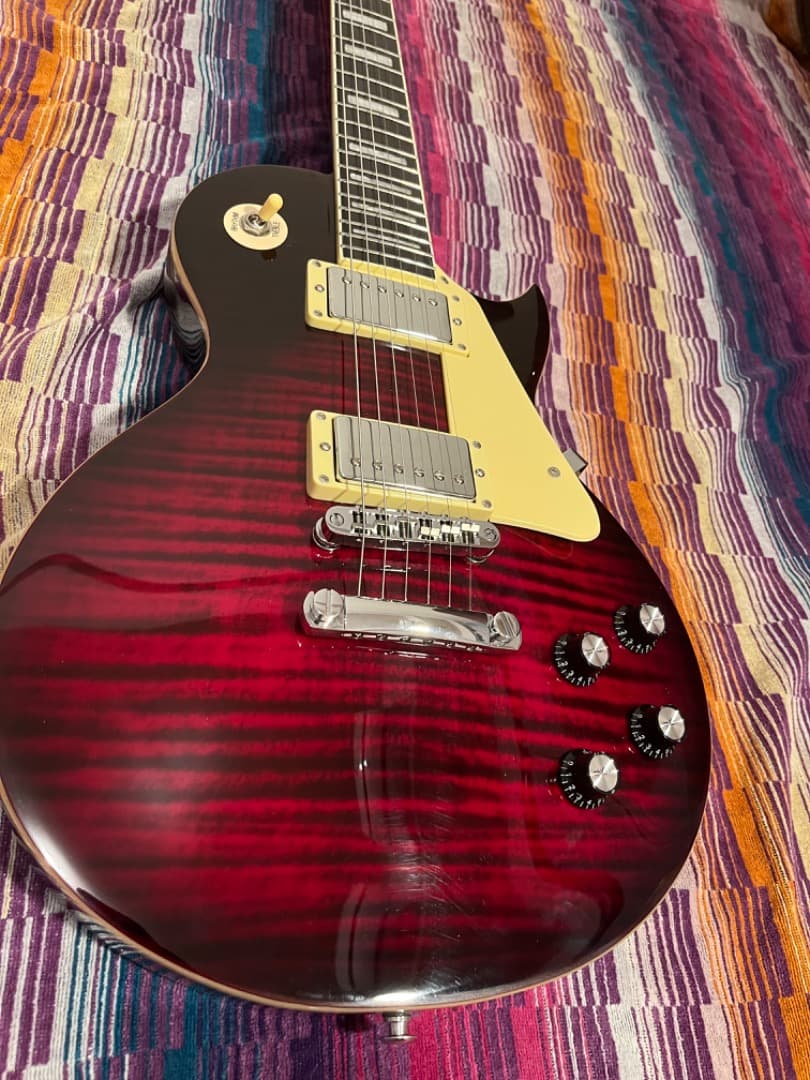 ギター GROTE Green LP Style llic Paints Sol