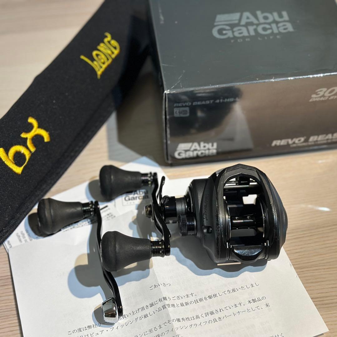 レボ・ビースト41 HS-L 左巻きキャスティングパックロッドセットまとめ売り