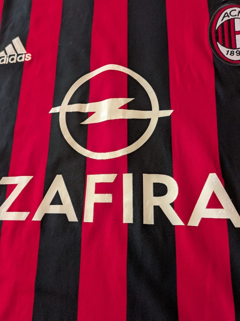 adidas05/06ミランCLモデル長袖ユニフォームNo.11ジラルディーノ