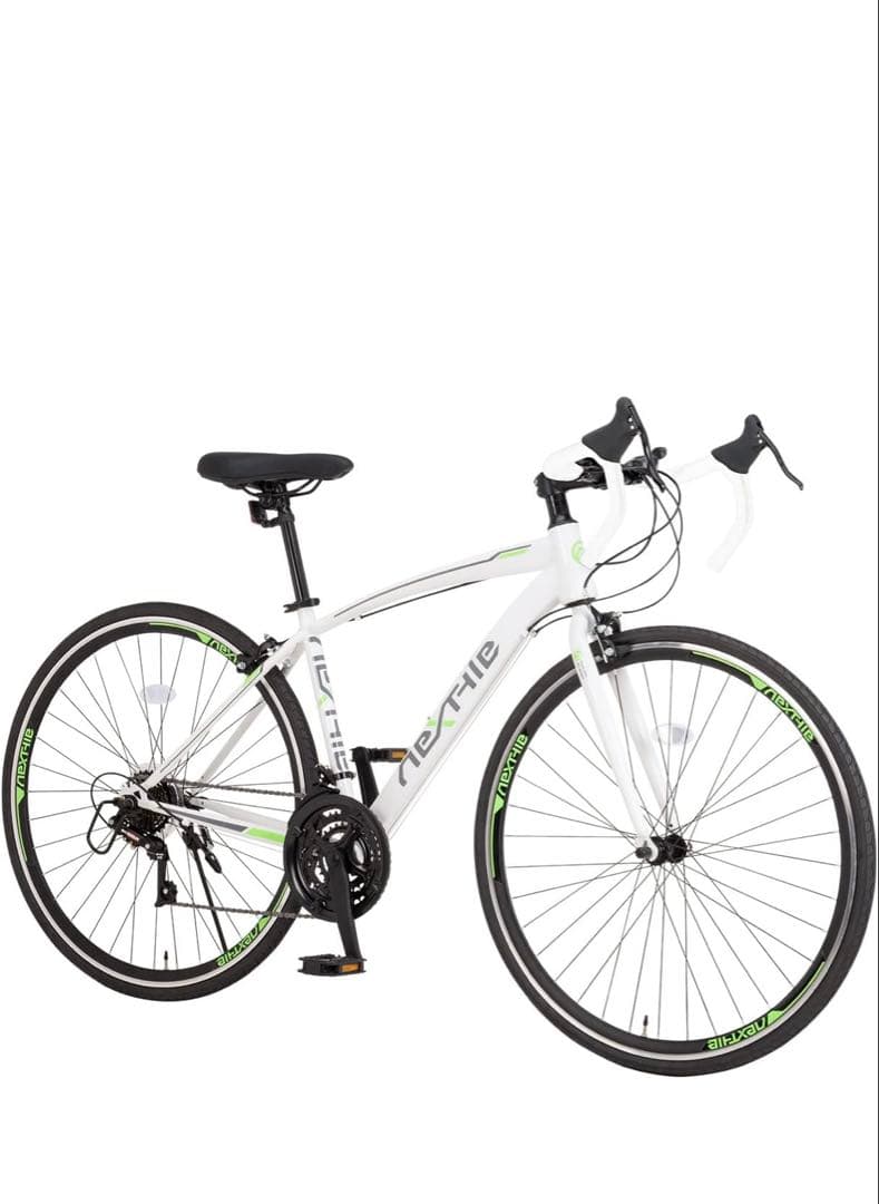 NEXTYLE(ネクスタイル) ロードバイク 自転車 ホワイト 発送も可