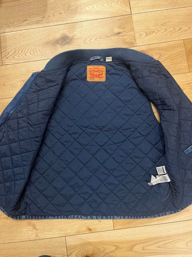 デニムダックベスト　ワークウェア　リーバイス