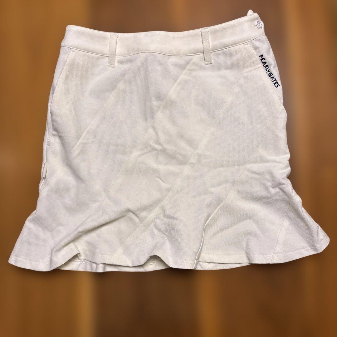 パーリーゲイツ マーメイドフレア 4WAYストレッチ ミニ スカート