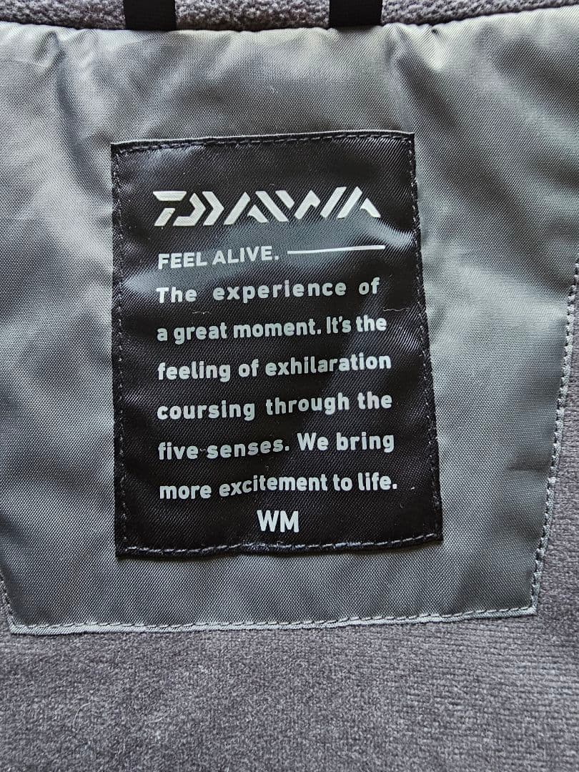 DW-3506 ダイワレインマックス防寒着フィッシングスーツ 上下WLサイズ古着