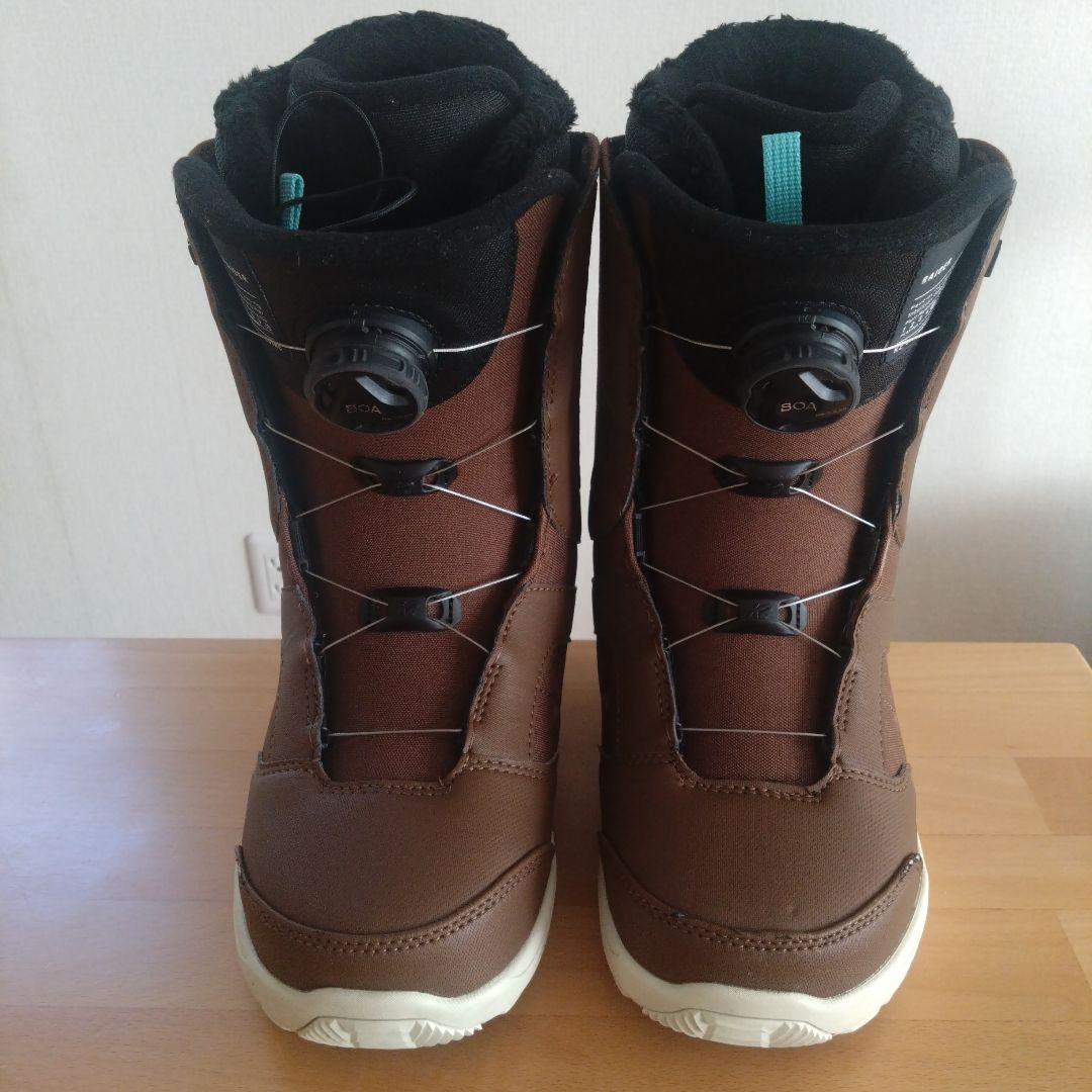 K2 スノーボードブーツ 25センチ ボアシステム ブラウン