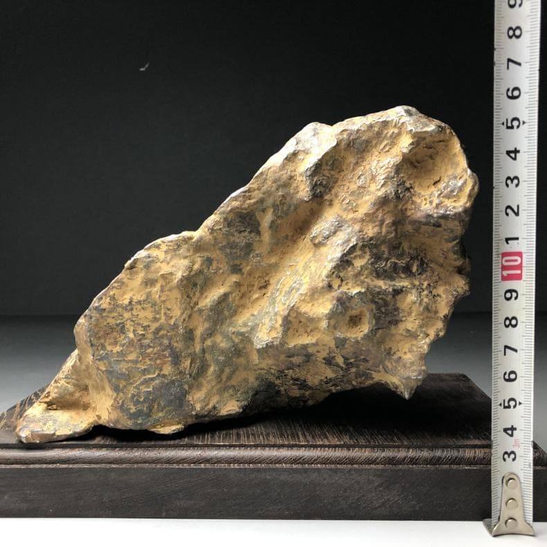 隕石　アルタイ隕石　大型隕石 6.9キロ　鉄隕石　ナチュラル　原石 木台付き