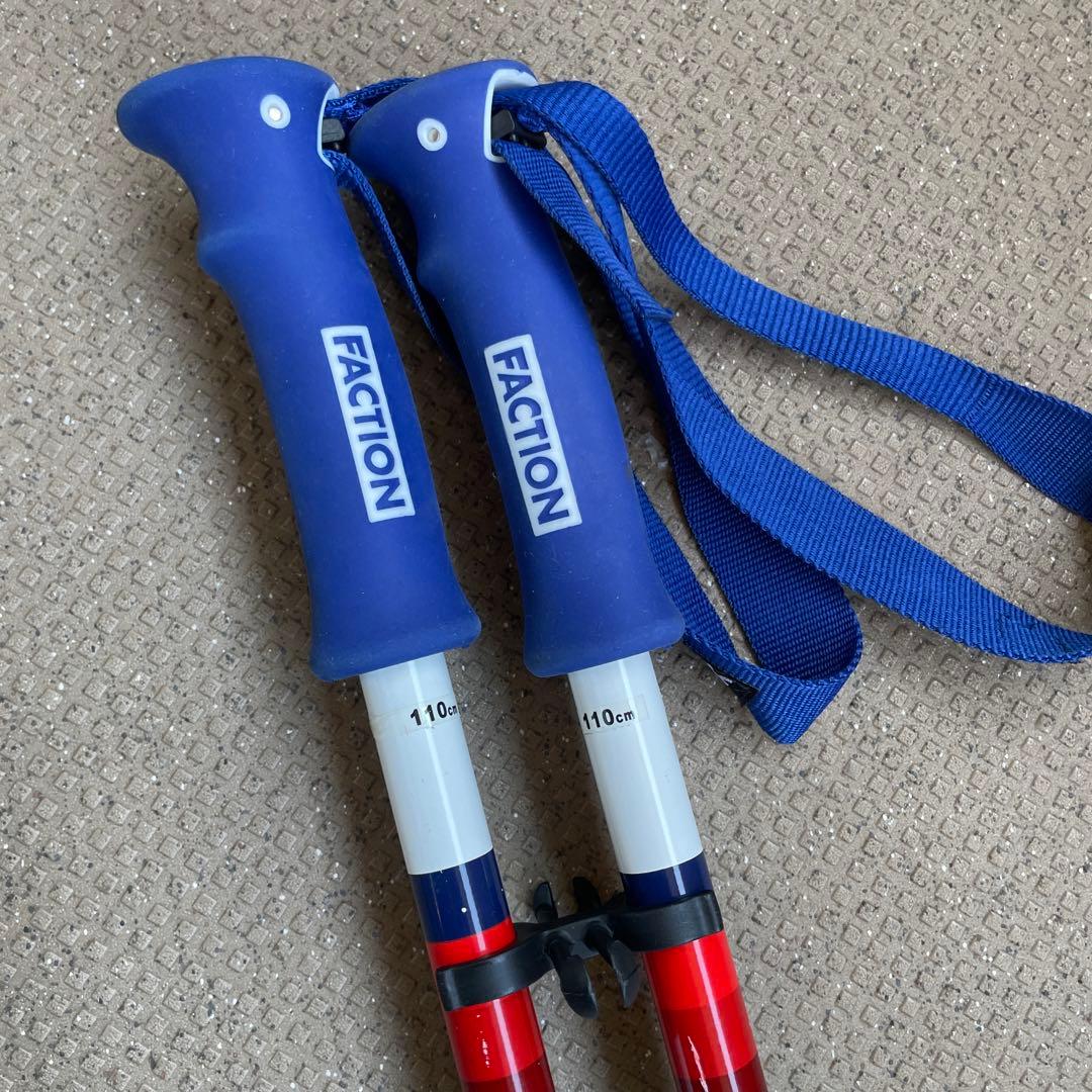 FACTION CANDIDE THOVEX スキー ストック 110cm