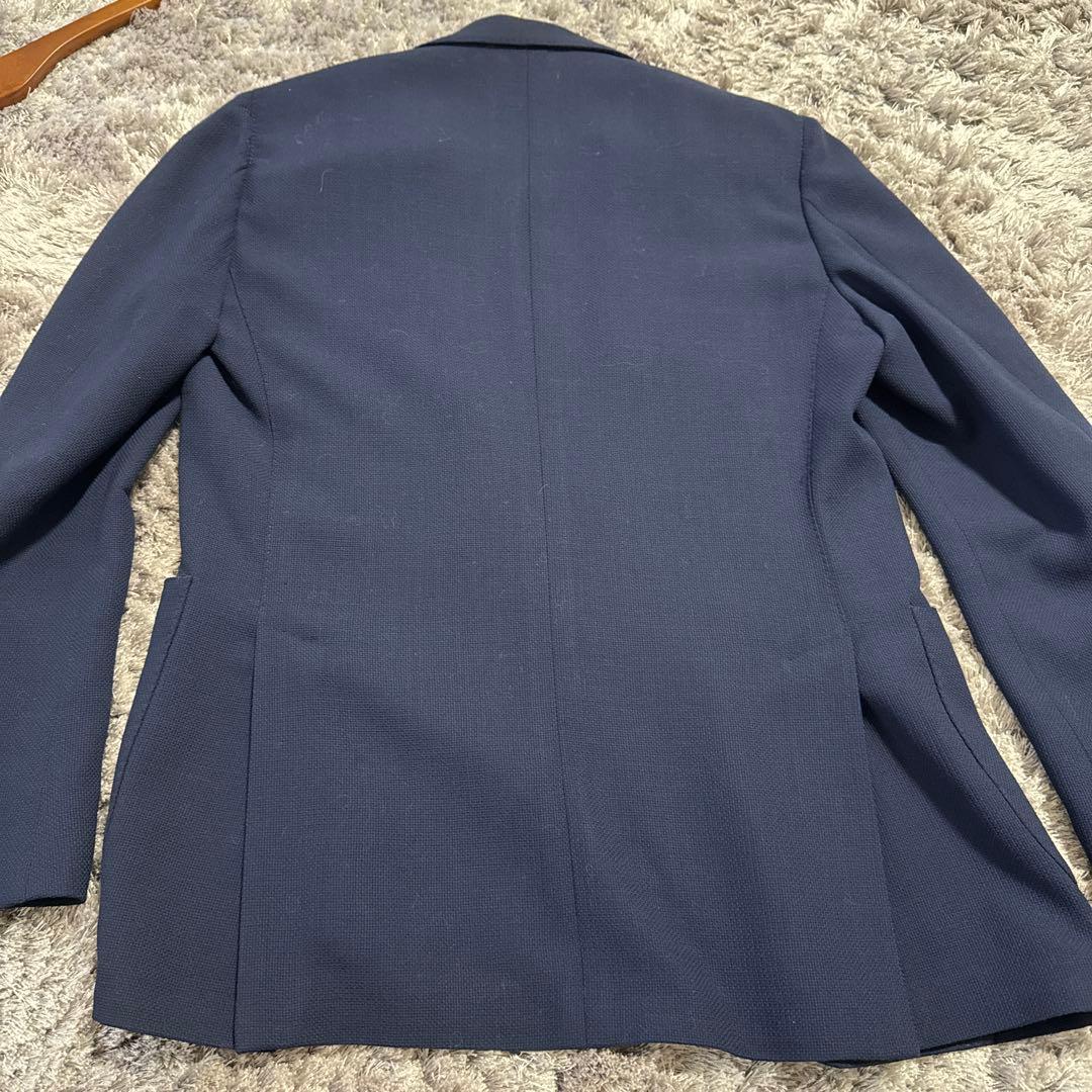 LARDINI ネイビー ビジネスジャケット