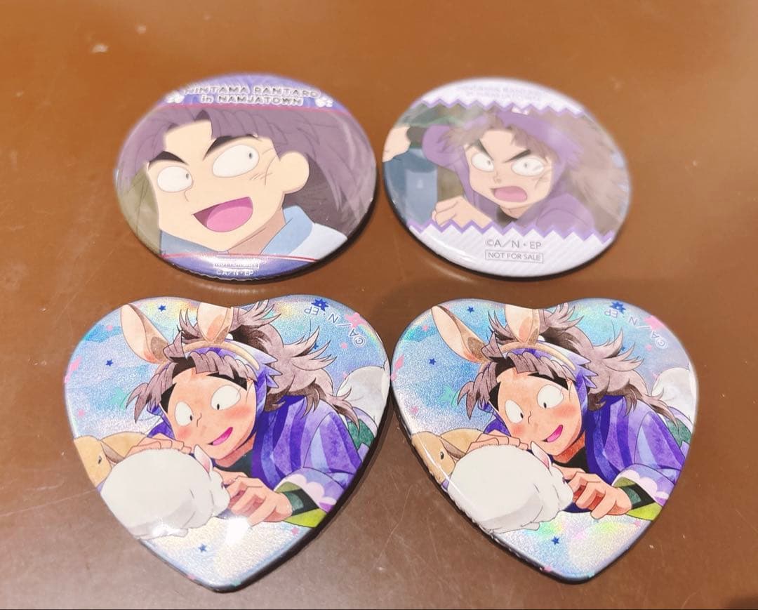 忍たま乱太郎 竹谷八左ヱ門ナンジャタウン 缶バッジ