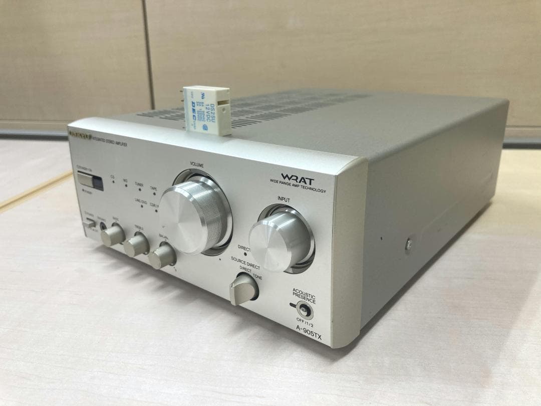 ★整備済み★ONKYO　A-905TX　SPリレー交換済み　取説あり　美品③