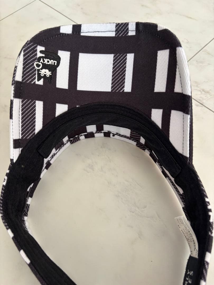 パーリーゲイツ　裏地付きスカート・サンバイザー