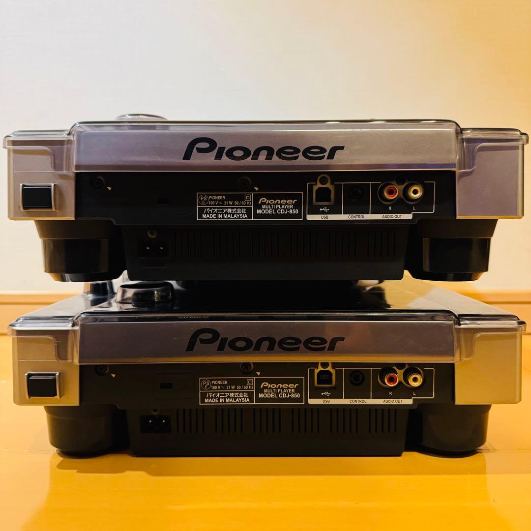Pioneer CDJ-850 2台セット ⭐︎カバー付き
