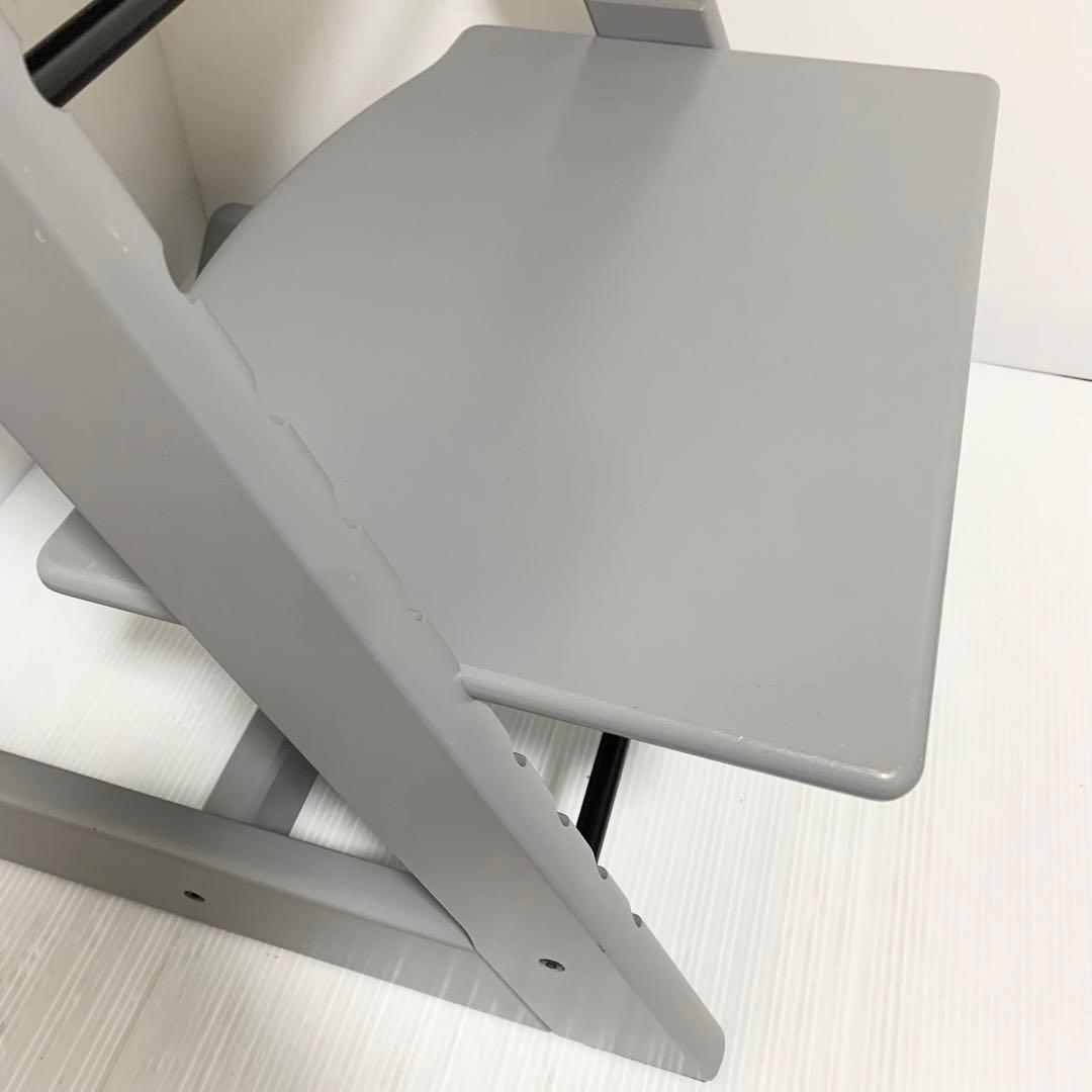 美品 ストッケ トリップトラップ グレー シリアル4 ベビーセット