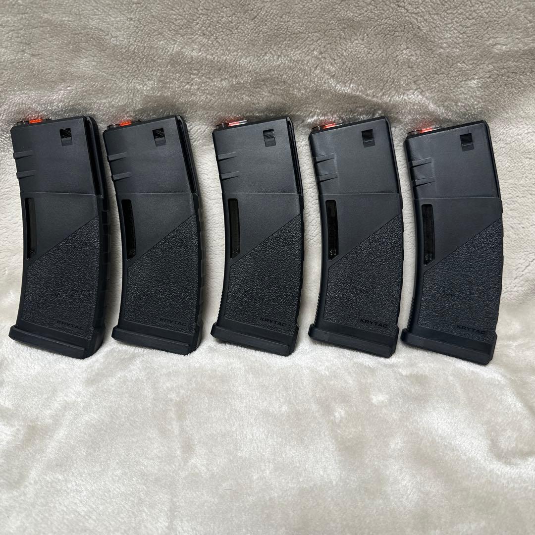 KRYTAC M4 ポリマーマガジン 150連 5本セット