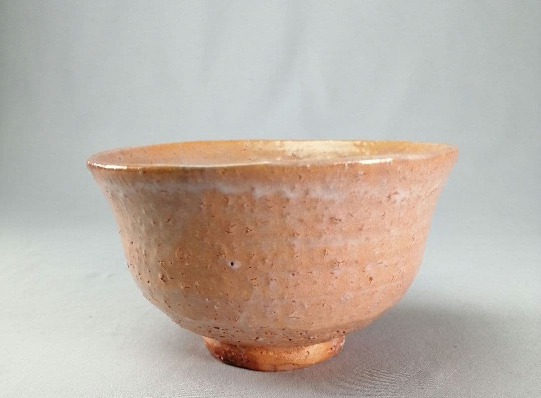 【茶事具】熊川形萩焼茶碗　茶碗A695