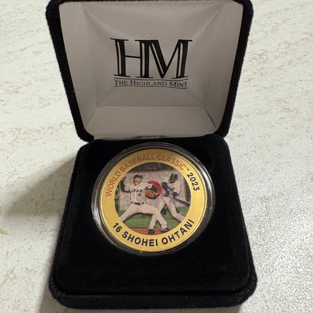2023 WBC 大谷翔平　ゴールドカラー  二刀流　限定品 記念