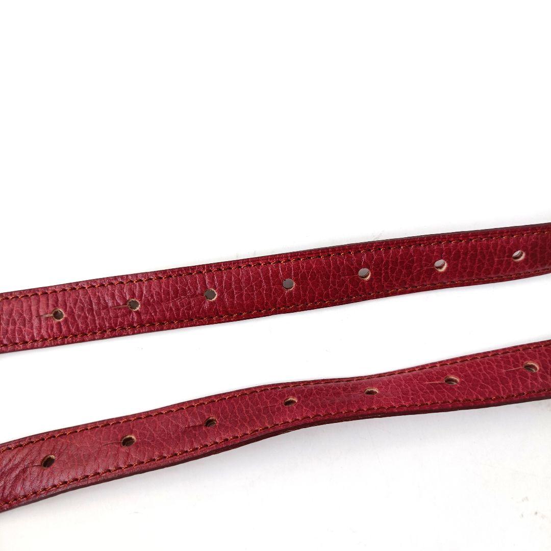 ✨美品✨ Cartier カルティエ マストライン ベルト ボルドー トリニティ